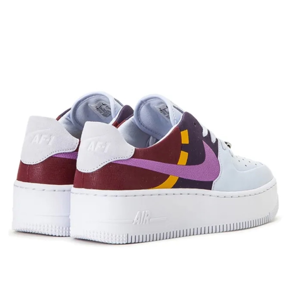 🆕 Nike AF1 Sage Low LX Air Force 1 Football Grey Dark Orchard Snakers